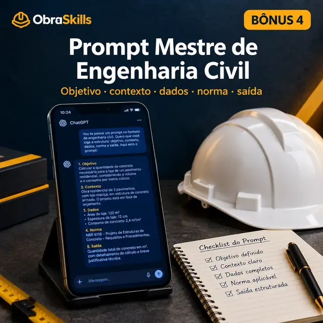 Bônus 4: Prompt Mestre de Engenharia Civil