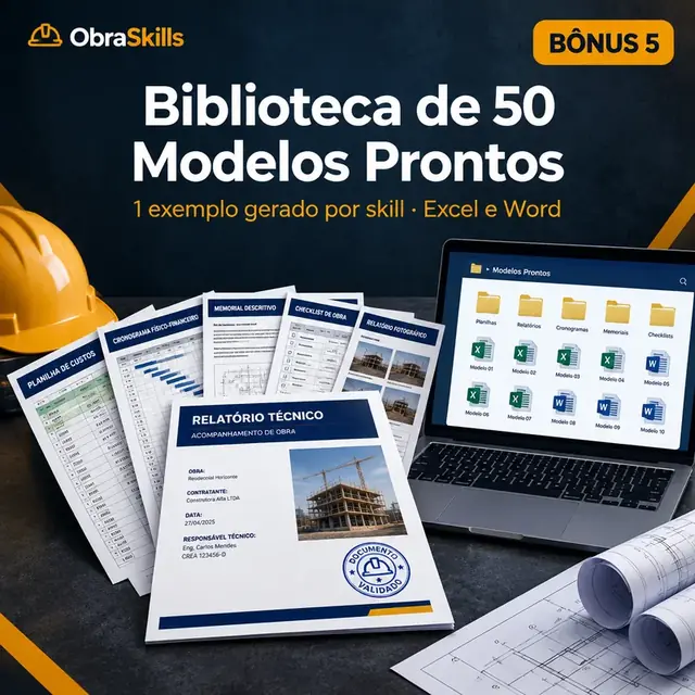 Bônus 5: Biblioteca de modelos prontos